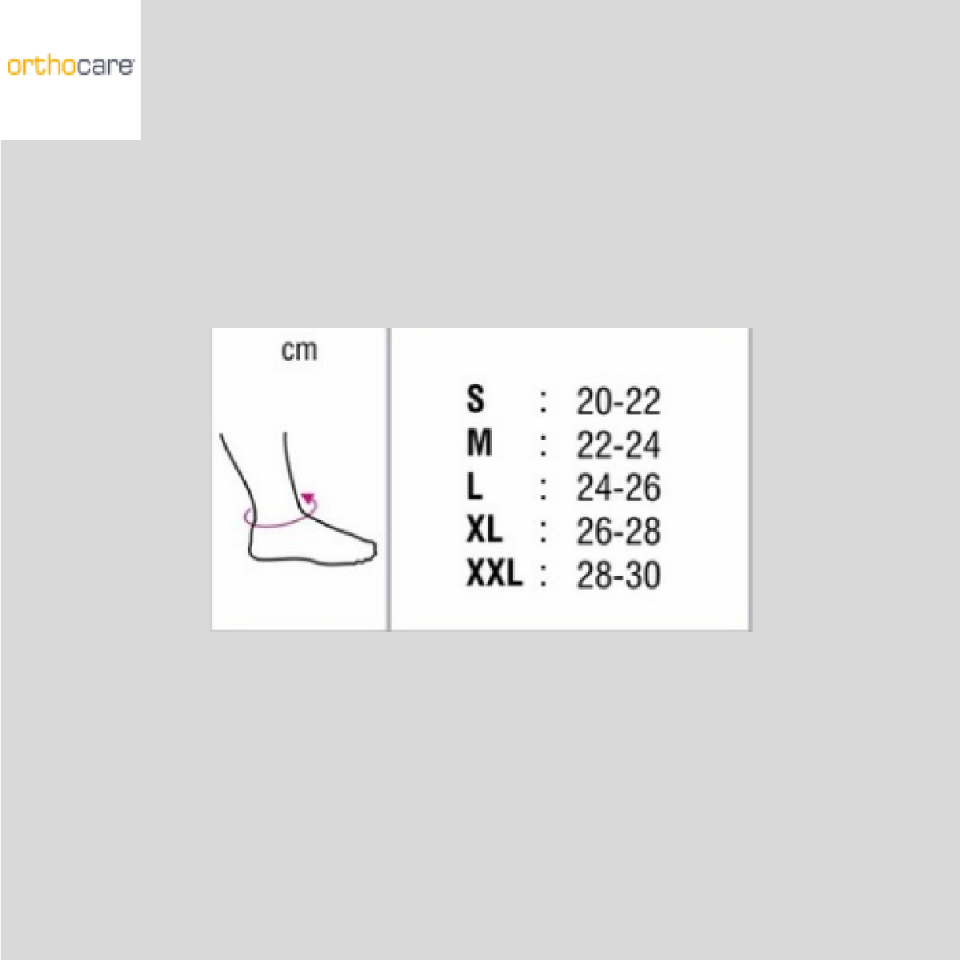 Orthocare 7620 Malleol Destekli Ayak Bilekliği