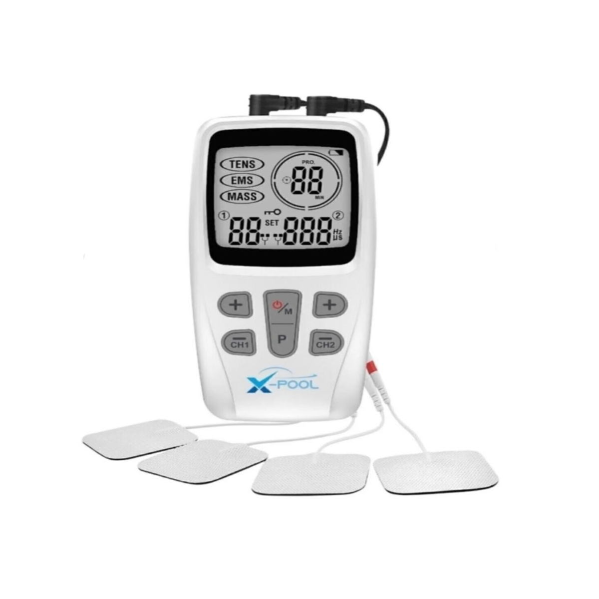 X-Pool R-C4D 2 Kanallı Dijital Ems Tens Cihazı