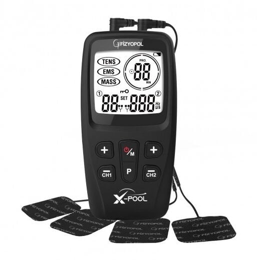 X-Pool R-C4D 2 Kanallı Dijital Ems Tens Cihazı