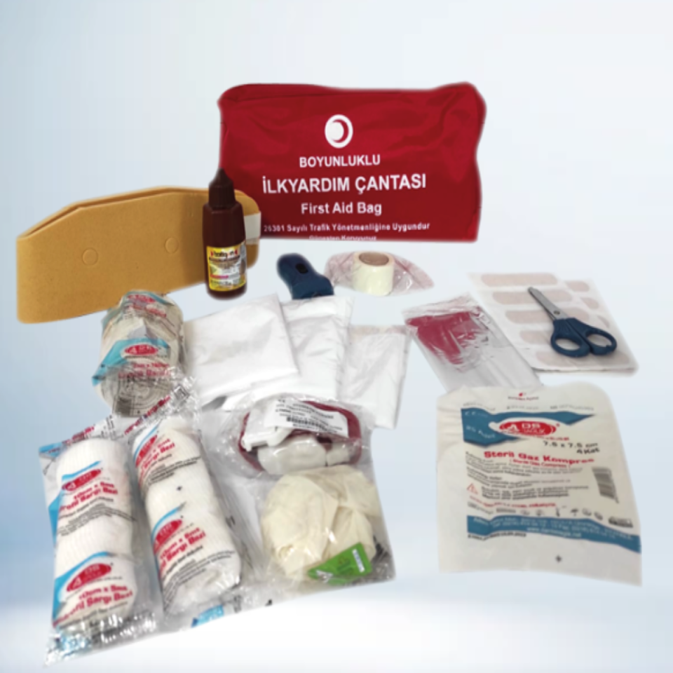 Araç Ev İş Yeri Acil Müdahale İlk Yardım Çantası