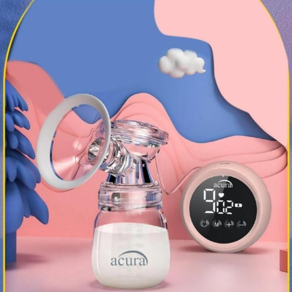 Acura AC-3010 Şarjlı LCD Ekranlı Biberon Özellikli Göğüs Pompası