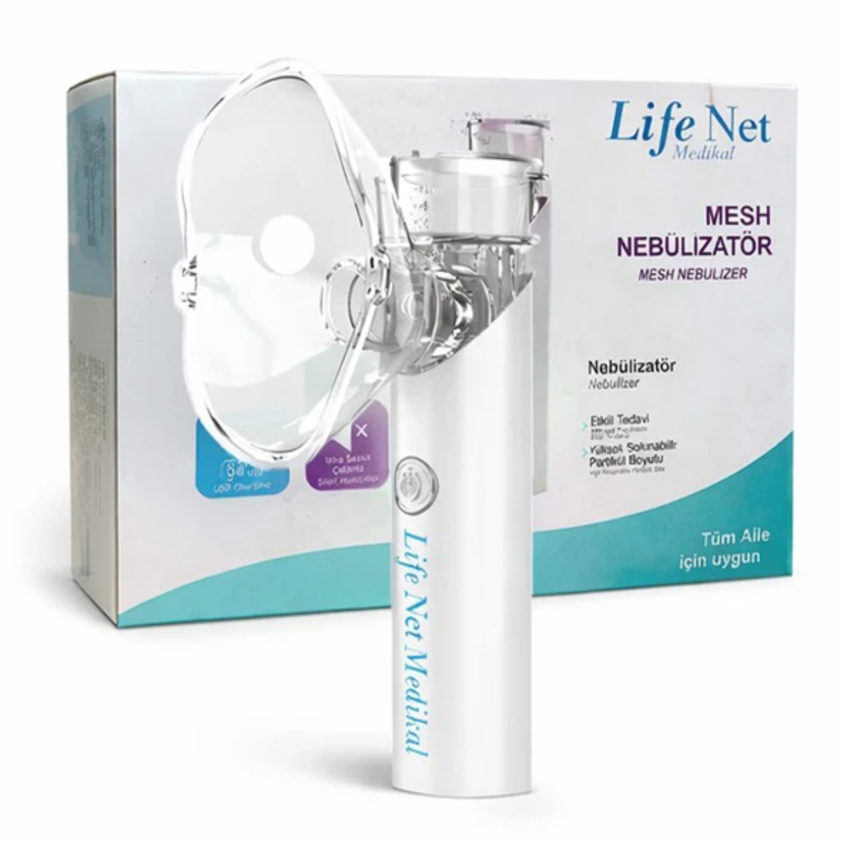 Life Net S600B Taşınabilir Mesh Nebülizatör