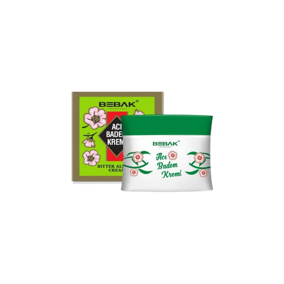 Bebak Acı Badem Kremi 30 ml - Vazo