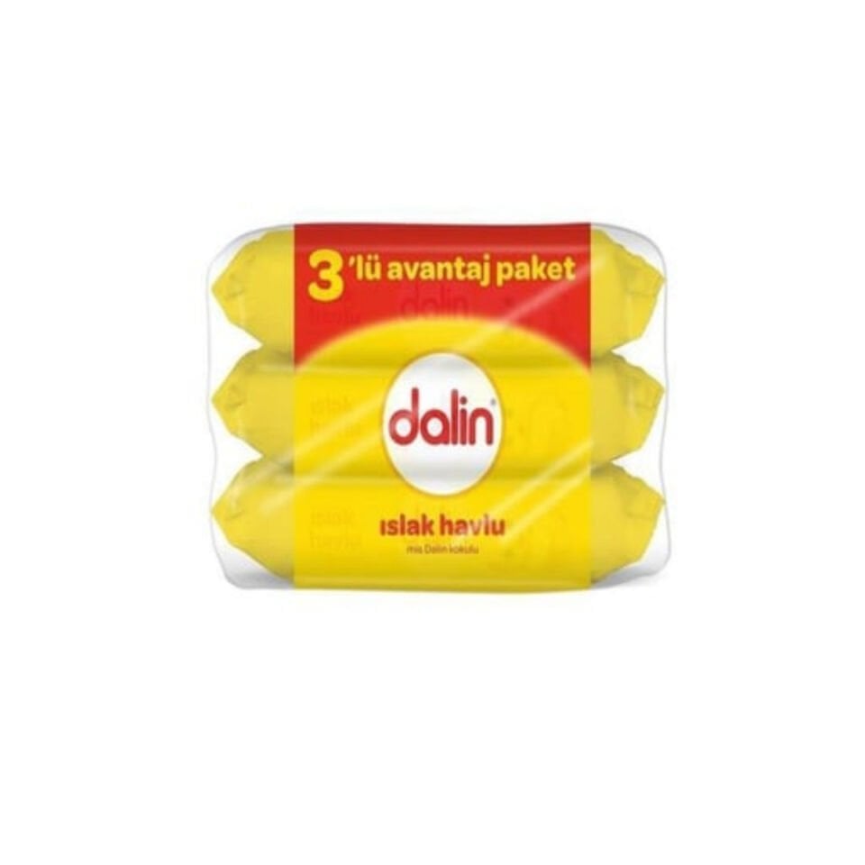 Dalin Islak Mendil 56 Yaprak - 3'lü Avantaj Paketi