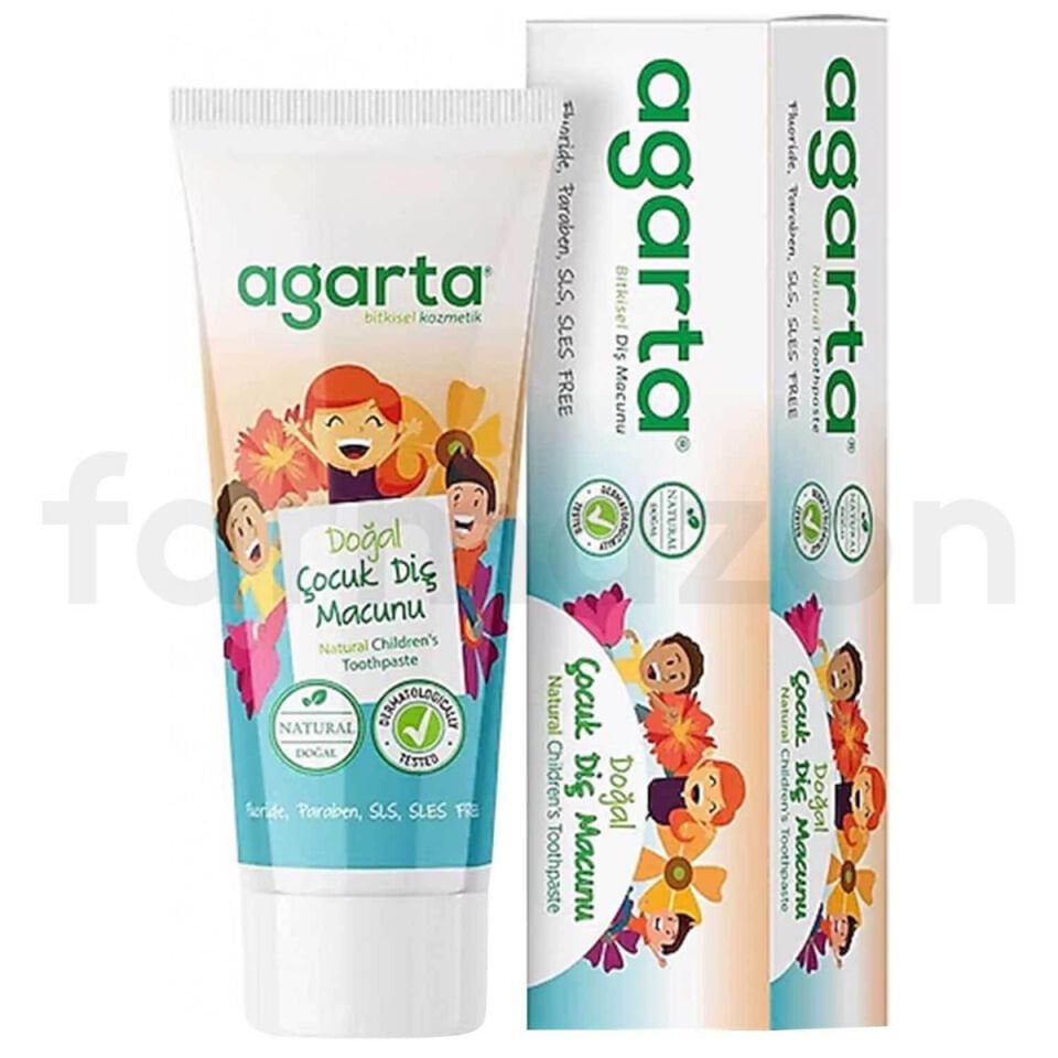 Agarta Doğal Çocuk Çilekli Diş Macunu 75 ml
