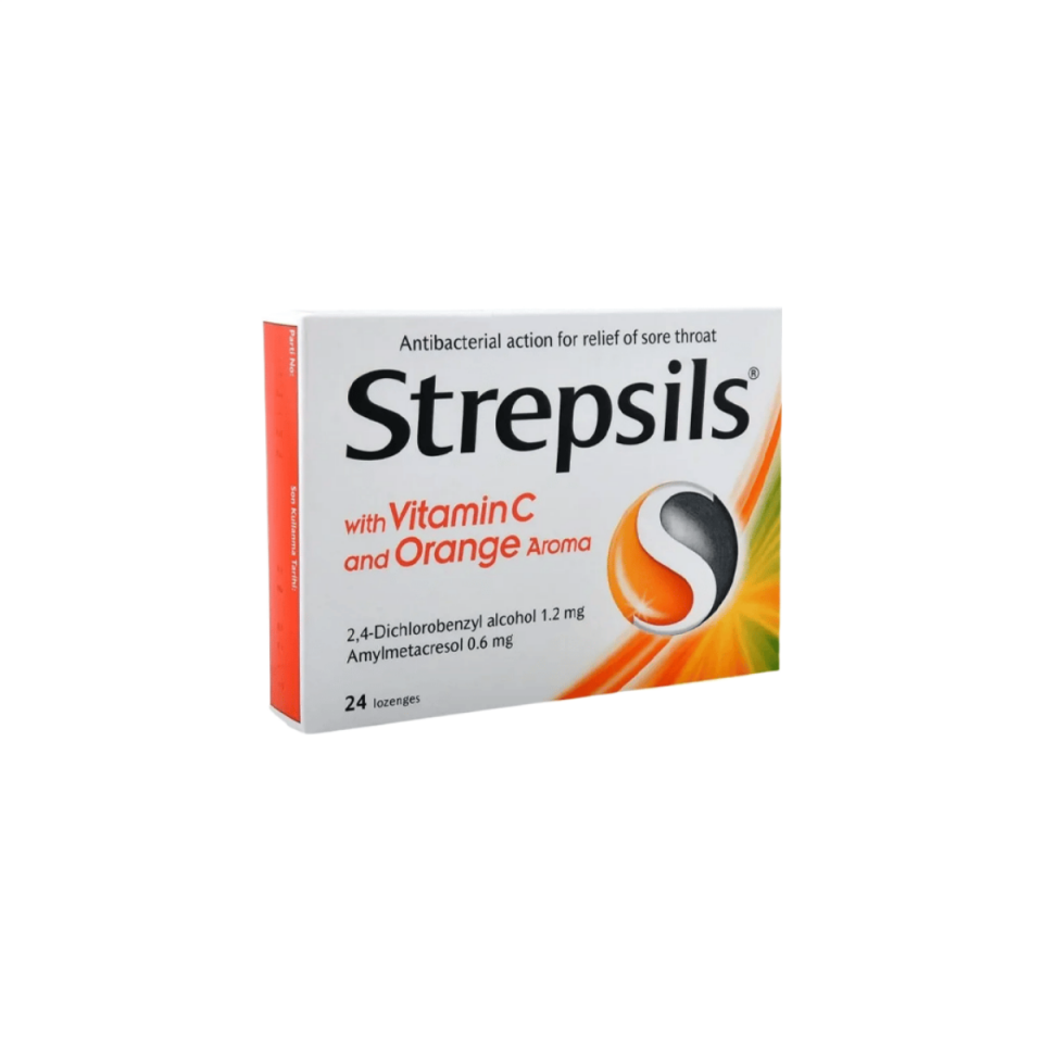 Strepsils Portakal & C Vitamini Aromalı 24 Pastil