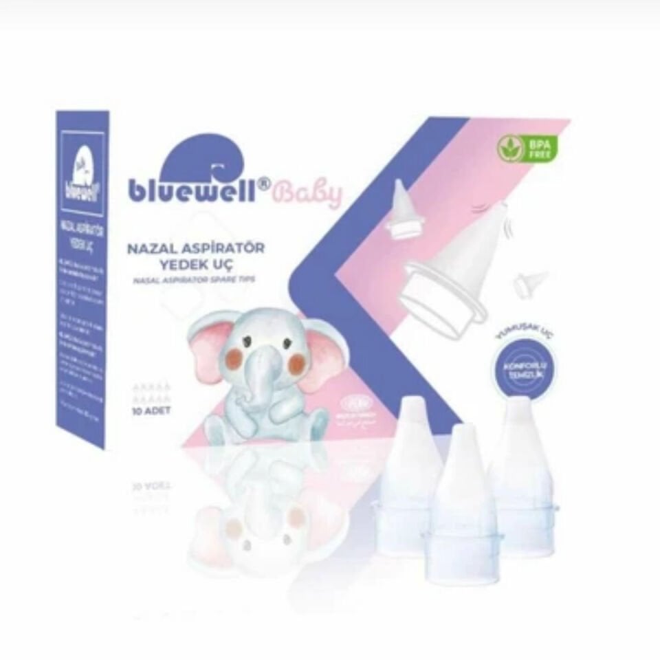 Bluewell Baby Nazal Aspiratör Yedek Ucu 10'lu