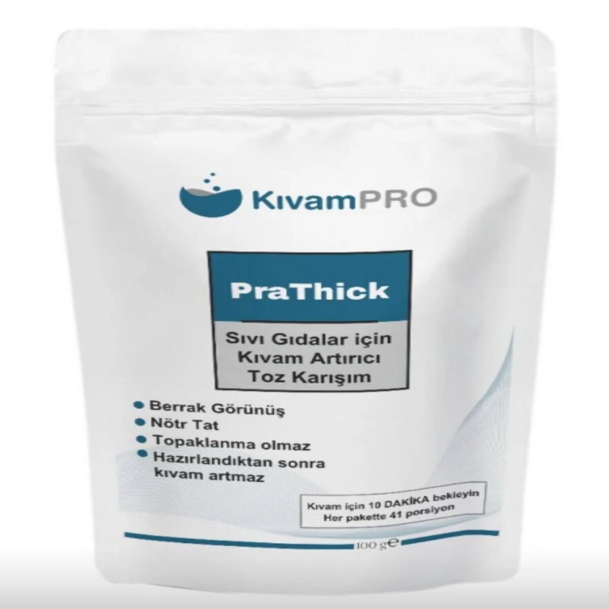 Kıvampro Prathick Sıvı Gıdalar için Kıvam Verici Artırıcı Toz Karışım 100 gr