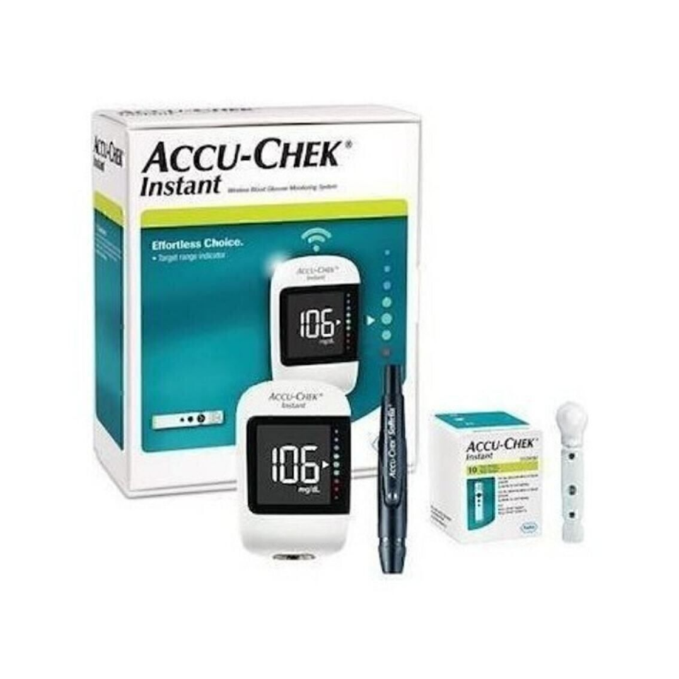 Accu-Check Instant Şeker Ölçüm Cihazı + Instant Strip 50li