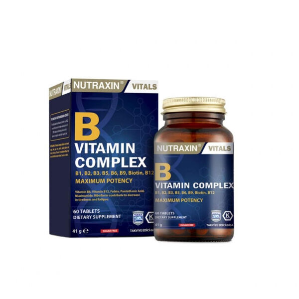 Nutraxin B Vitamin Complex 60 Tablet