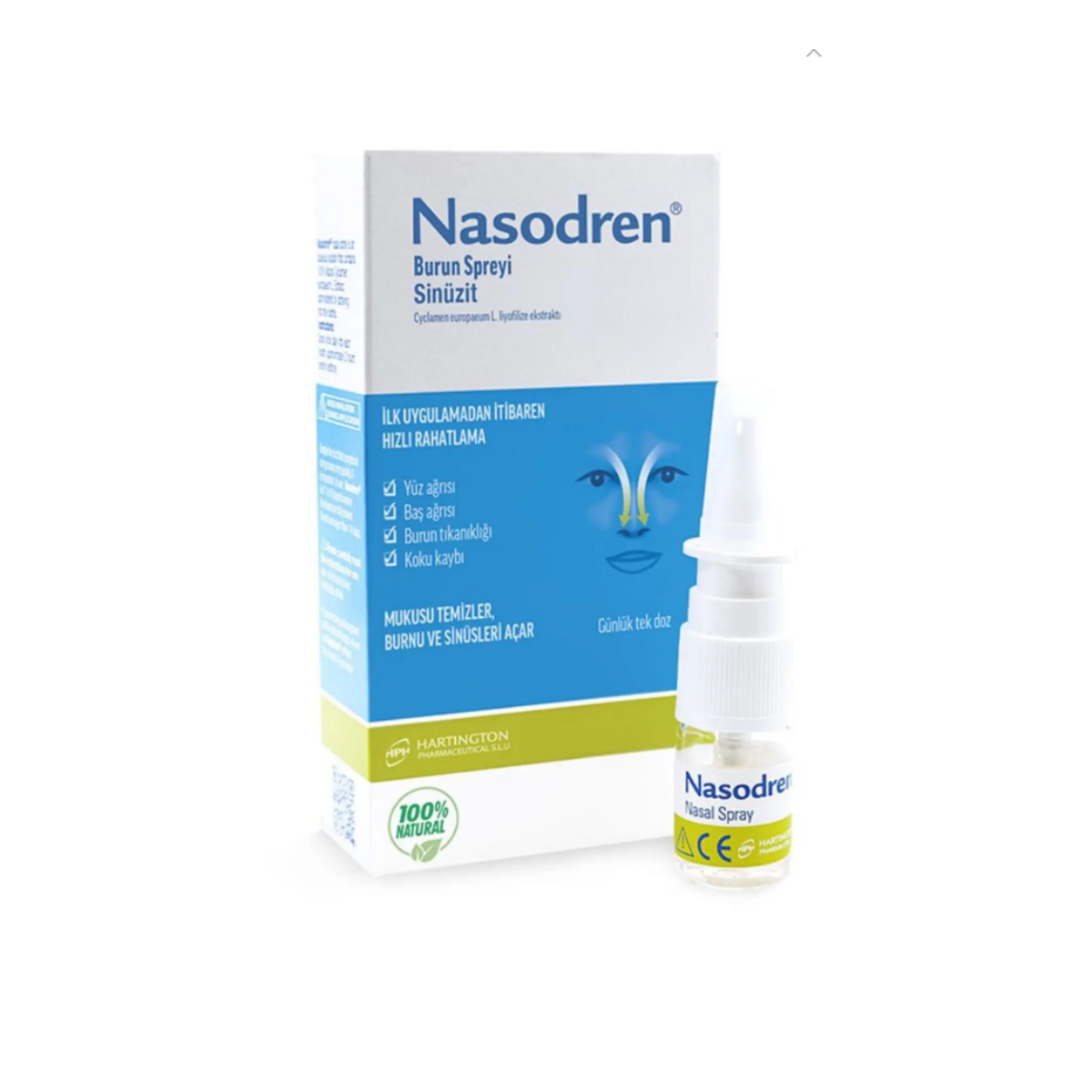 Nasodren Doğal Sinüzit Spreyi 50 mg